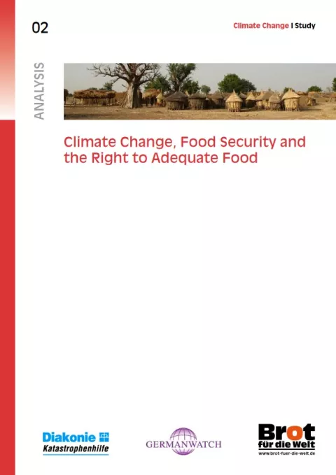 Titelseite-Publikation-Climate-Change, Food Security and the Right to Adequate Food