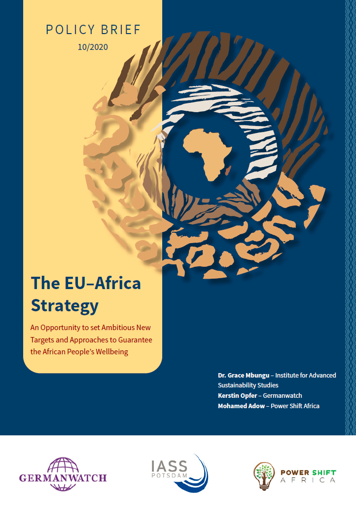 Policy Brief on the EU-Africa-Strategy | Germanwatch e.V.