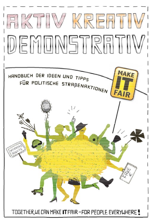 Deckblatt: Aktiv - Kreativ - Demonstrativ