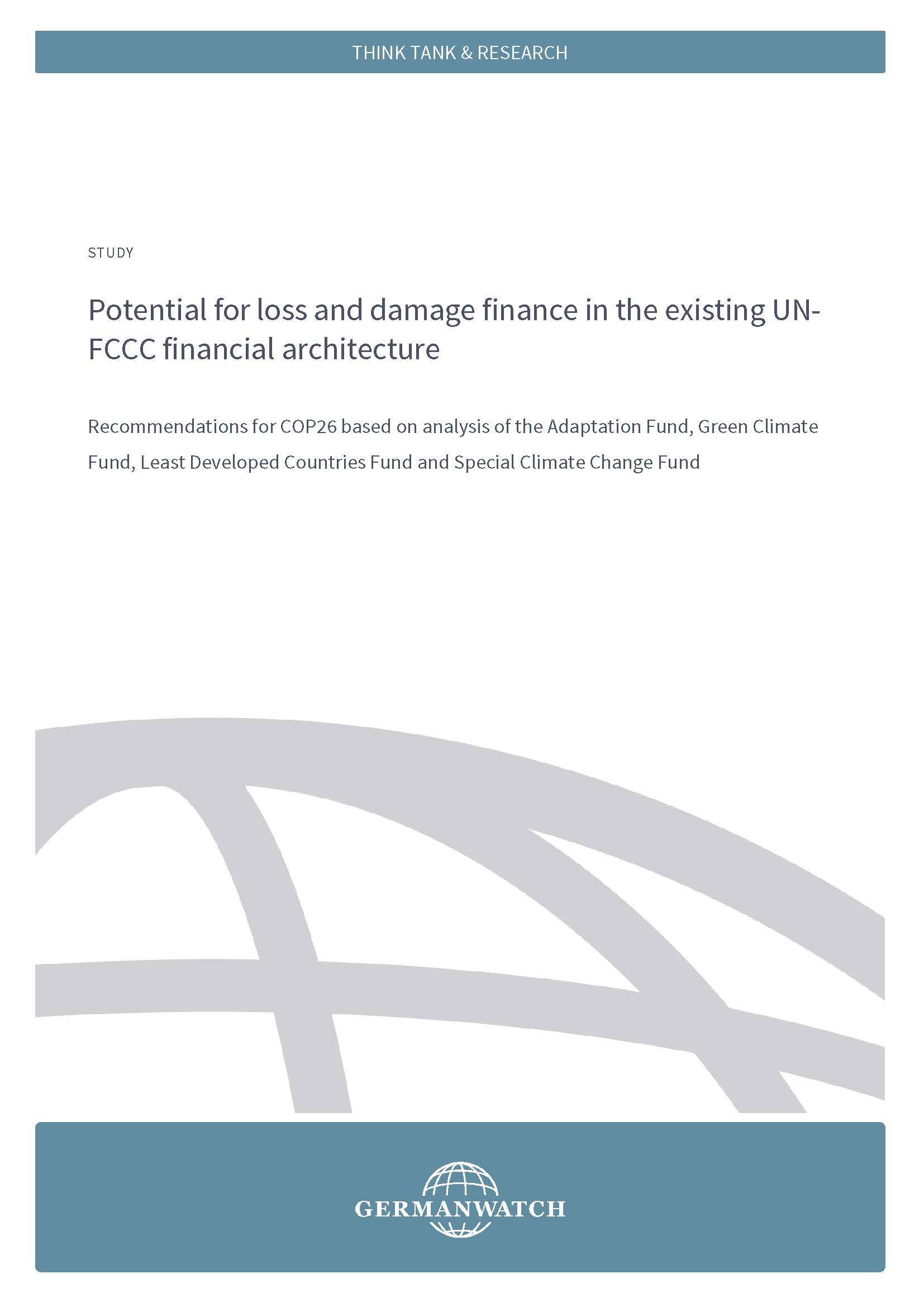 Potential for loss and damage finance in the existing UNFCCC financial ...