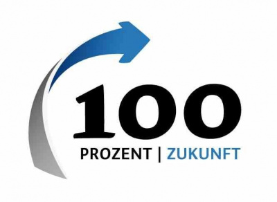 Logo: 100 Prozent Zukunft