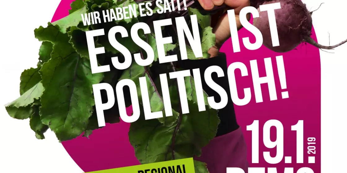 WHES2019 Essen ist politisch