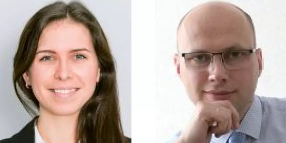 Portraitfotos Anna Ackermann und Valerii Novykov