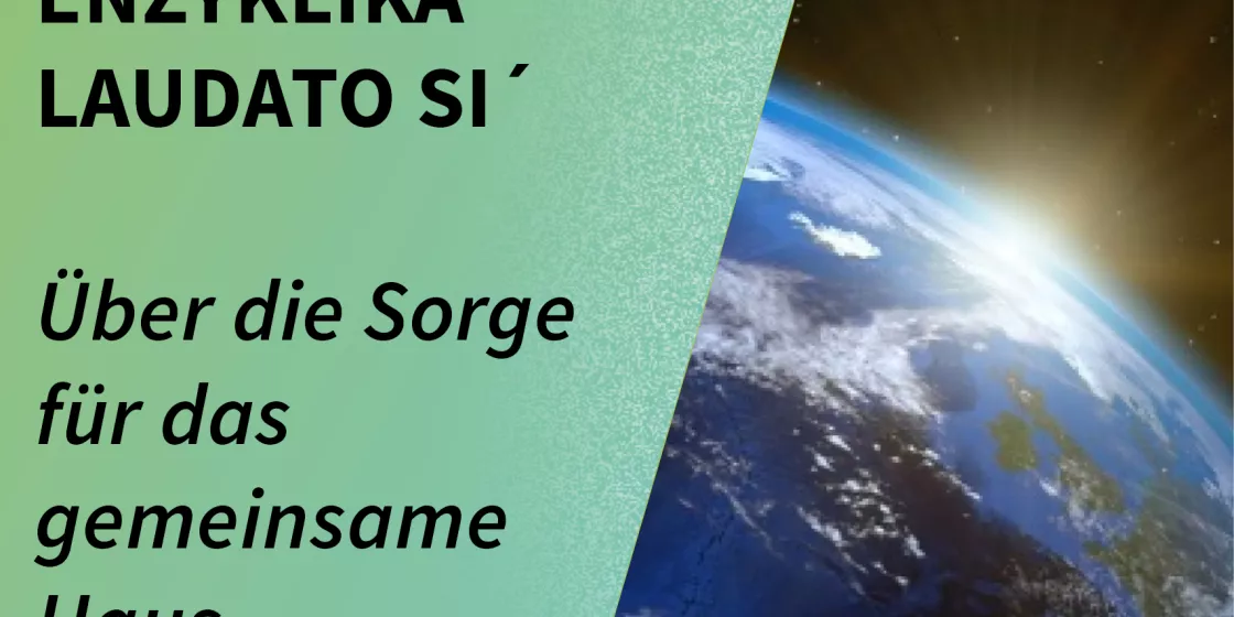Banner 5 Jahre Enzyklika Laudato si´