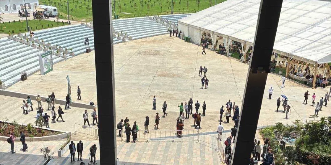 Blick auf den ACS2 in Addis Abeba