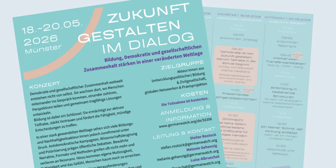 Headerbild Veranstaltung Zukunft gestalten