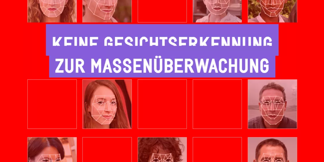 Keine Gesichtserkennung zur Massenüberwachung