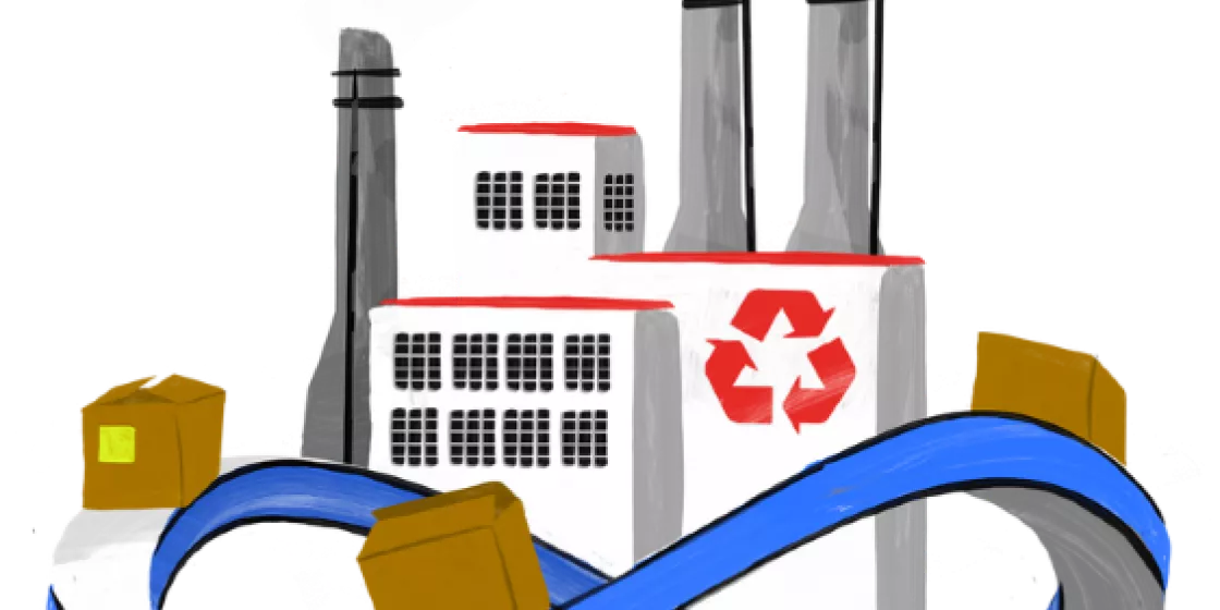 Industriepolitik Sinnbild