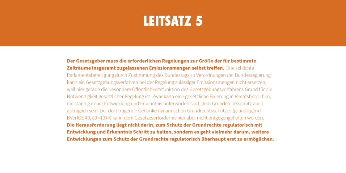 Leitsätze BVerfG