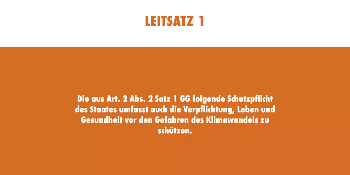 Leitsätze BVerfG 2