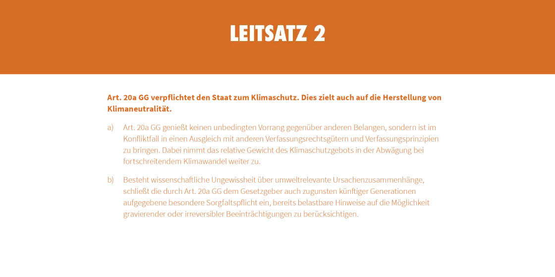 Leitsätze BVerfG