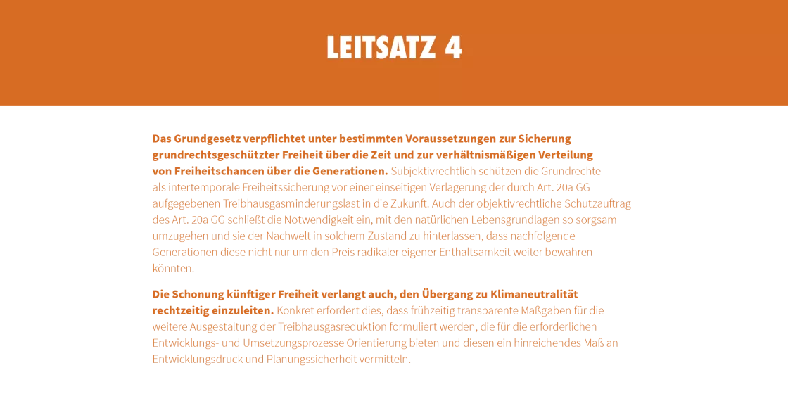 Leitsätze BVerfG