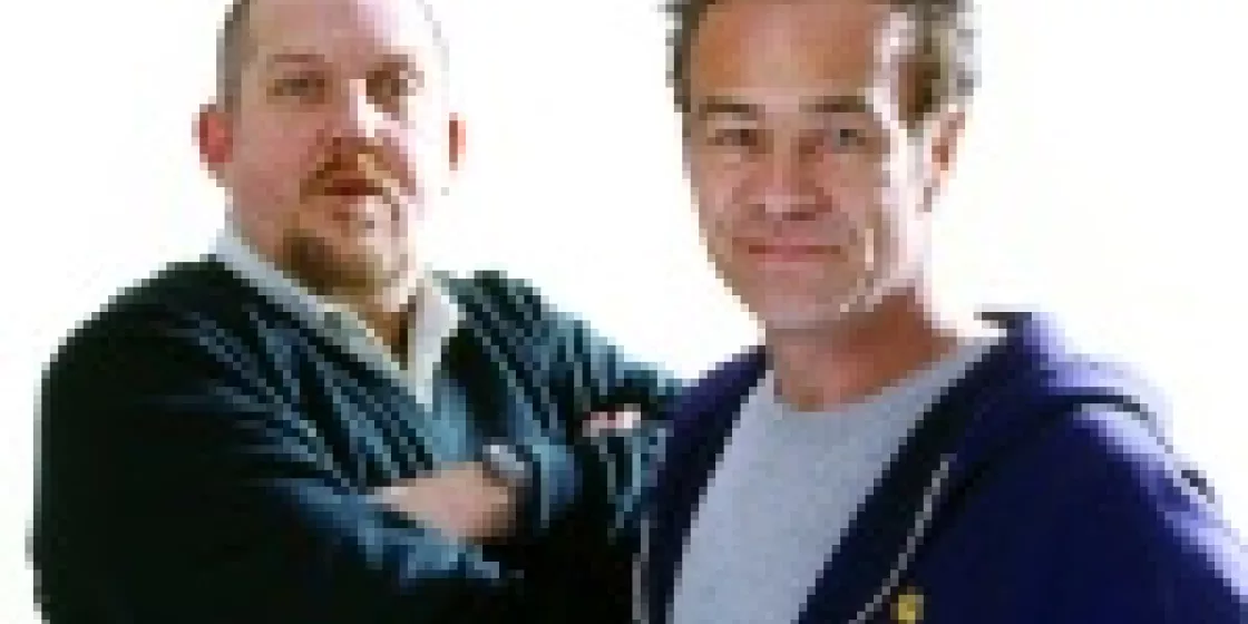 Testimonialbild: Dietmar Bär und Klaus J. Behrendt