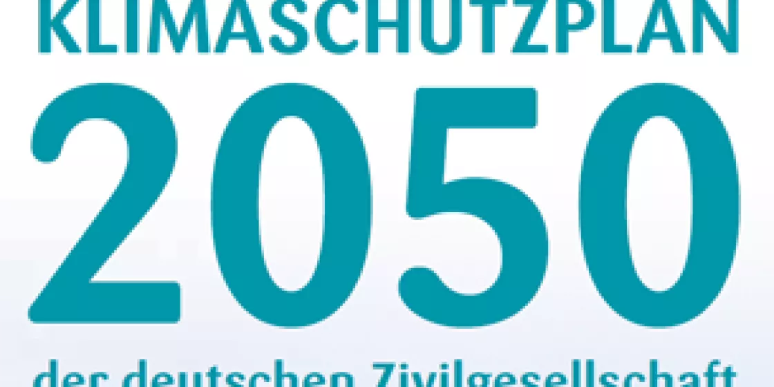 Zum Klimaschutzplan2050 der Zivilgesellschaft