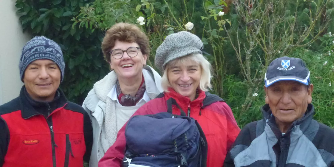 Pilgerweg mit Sául Luciano und seinem Vater