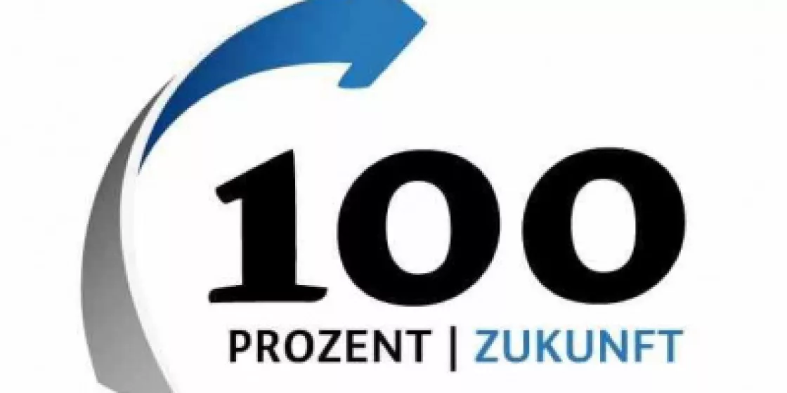 Logo: 100 Prozent Zukunft