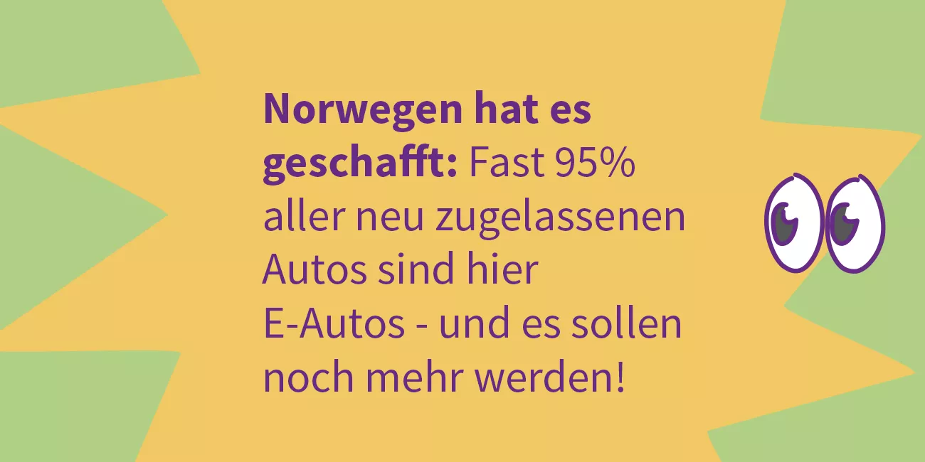 Norwegen hat es geschafft: Fast 95% aller neu zugelassenen Autos sind hier E-Autos – und es sollen noch mehr werden! (#MondayMotivation)
