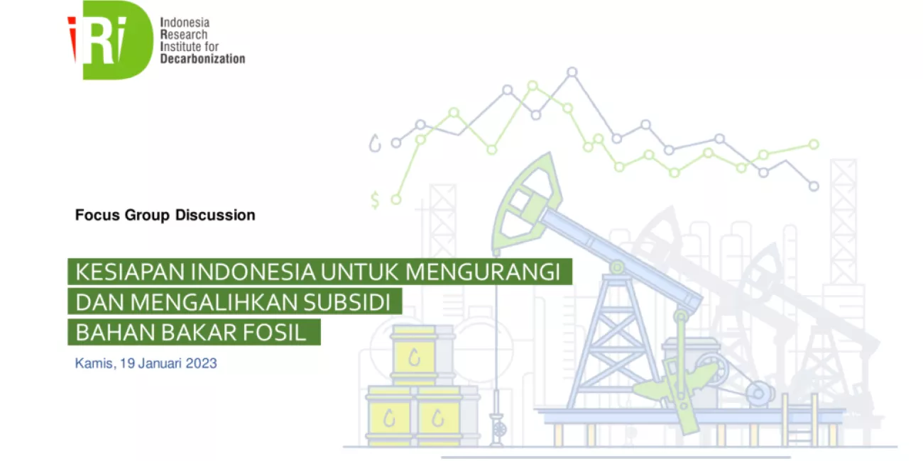 Fossil fuel subsidy reduction and redirection: Is Indonesia ready ...