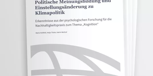 Titelseite der Publikation