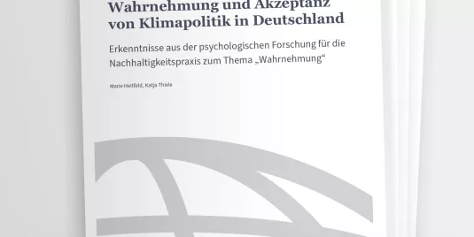 Titelseite der Publikation