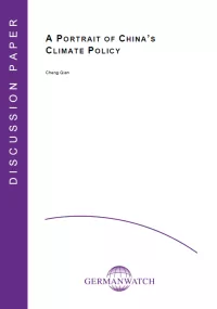 A Portrait of China's Climate Policy
