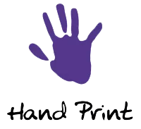 Hand Print Logo