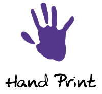 Hand Print Logo