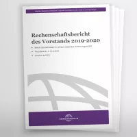 Cover: Rechenschaftsbericht 2019-2020