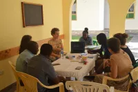 Workshop on Waste Management - discussing the challenge of increasing plastic waste in Tanzania