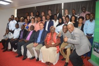 Group picture after the CSO strategy Workshop with the Tanzanian Youth Coalition