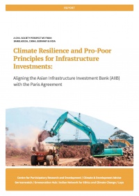Climate Resilience and Pro-Poor Principles for Infrastructure Investments
