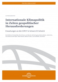 Titelbild der Publikation "Erwartungen an die COP27"