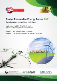 Einladungsposter Global Renewable Energy Forum 2021