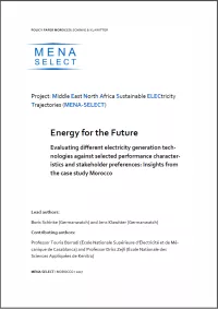 Cover: Energy for the Future