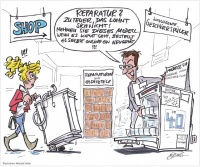 Weitblick 1/2017: Karikatur Reparatur