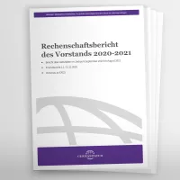 Titelbild des Rechenschaftsberichts 2020-2021