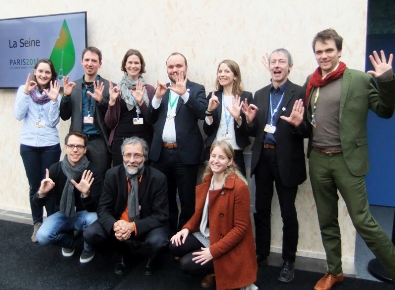 Germanwatch delegation auf der COP 21