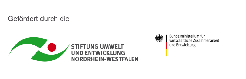 Logos Stiftung Umwelt und Bundesministerium für wirtschaftliche Zusammenarbeit