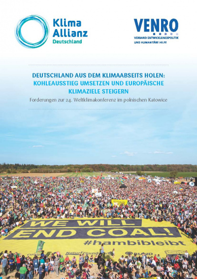 Positionspapier COP 24: Forderungen zur 24. Weltklimakonferenz im polnischen Katowice