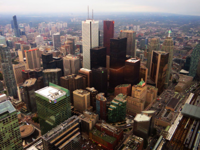 Finanzdistrikt von Toronto, der größten Stadt Kanadas. (Foto: Ken Lund/​Flickr)