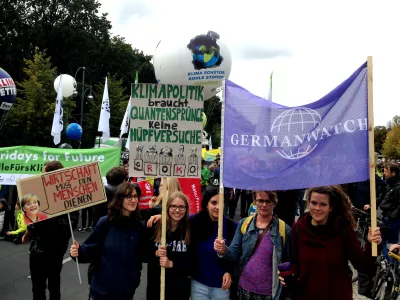 Germanwatch beim globalen Klimaaktionstag in Berlin, 20.09.2019
