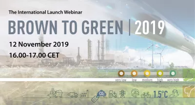 The International Launch Webinar Brown to Green 2019