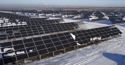 Zweitgrößte Solaranlage Russlands bei Samara. Foto: Energieministerium der Oblast‘ Samara