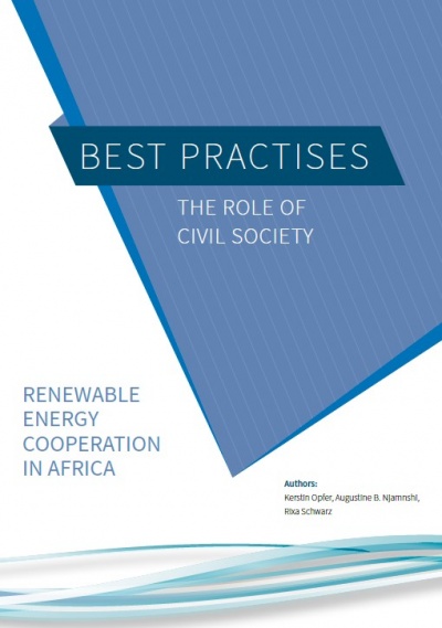 Renewable Energy with people in africa - Titelblatt, Publikation
