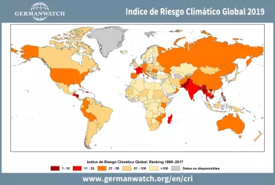Indice de Riesgo Climático Global 2019: Ranking 1998 - 2017