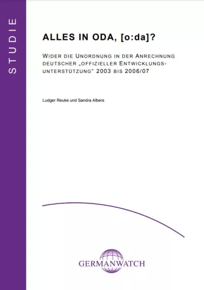 Cover: ODA-Studie