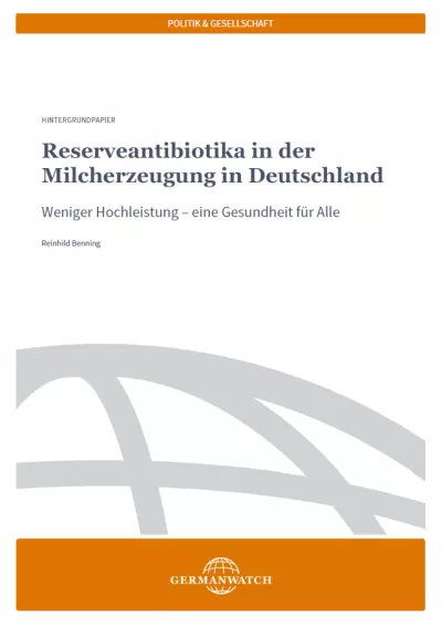 Reserveantibiotika in der Milcherzeugung in Deutschland