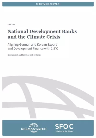 Cover: Analysis National Development Banks and the Climate Crisis