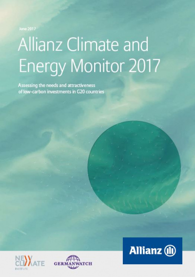 Cover: Allianz Climate and Energy Monitor