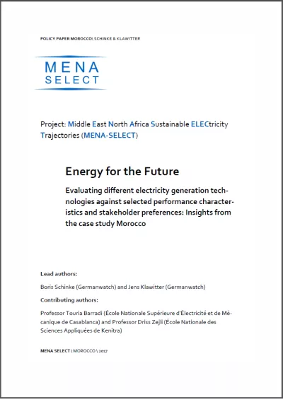 Cover: Energy for the Future